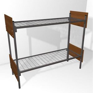 Для пансионатов металлические кровати одноярусные