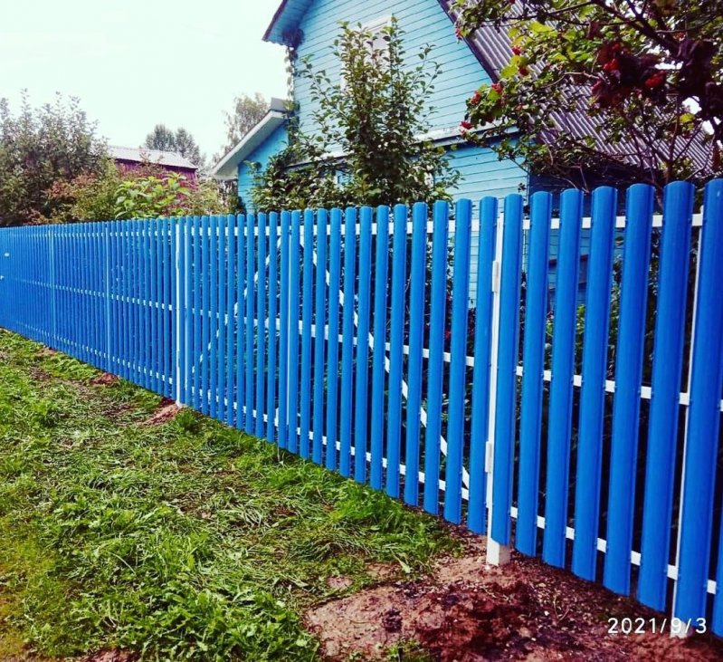 Металлоштакетник ЕВРОПЛАНКА 120 мм / Собственное производство / Минск