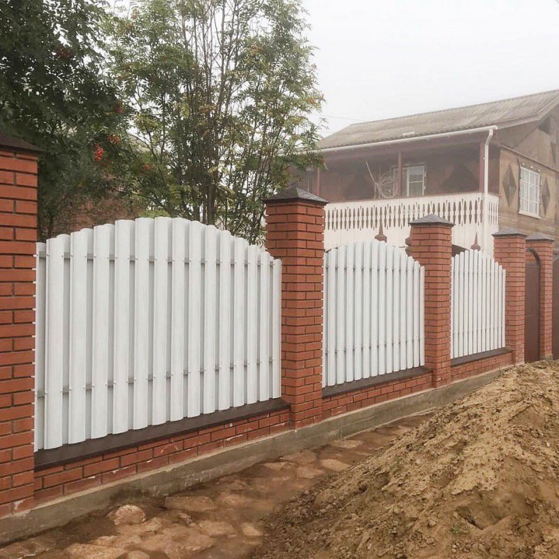 Металлоштакетник ЕВРОПЛАНКА 120 мм / Собственное производство / Минск