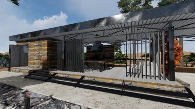 заказать проект хоз. постройки, проект бани