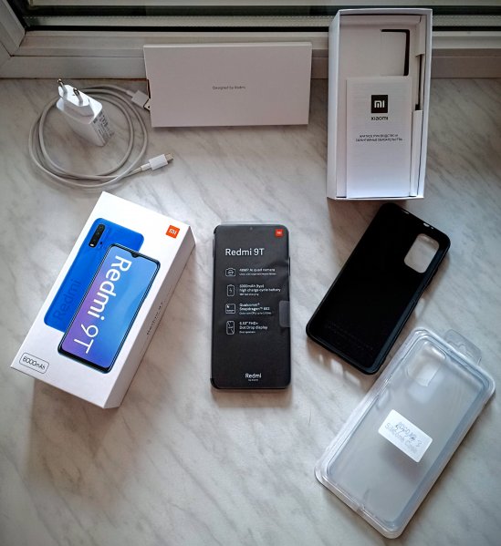 Xiaomi Redmi 9T 4GB+2/128GB без NFC (угольный)