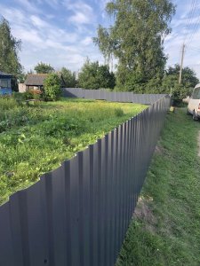 Забор (профлист/Металлоштакетник)